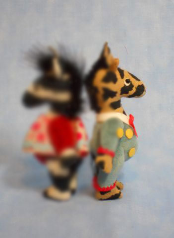 Deb Canham Animal Doll Tafari Giraffe - Click Image to Close