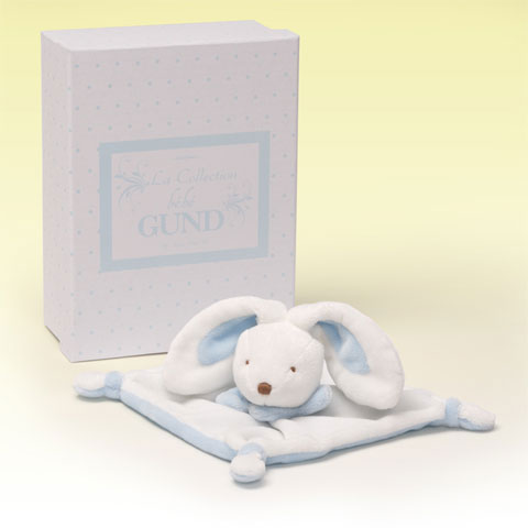 GUND La bébé Bunny Blanket Blue - Click Image to Close