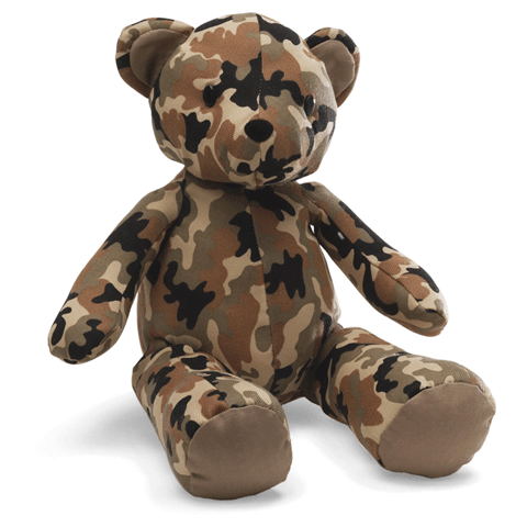 GUND Camo Desert Bear - Click Image to Close