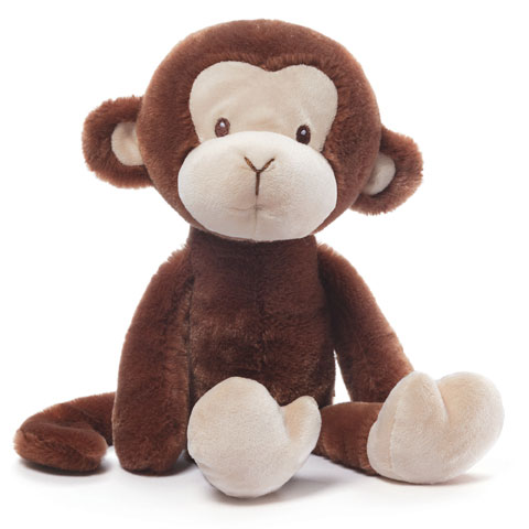 GUND Nicky Noodle Monkey - Click Image to Close