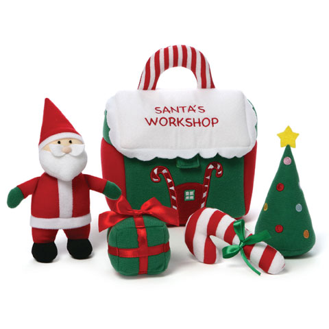 GUND Santa's Workshop Playset - Click Image to Close