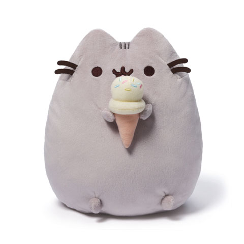 GUND Pusheen® Ice Cream Cone - Click Image to Close