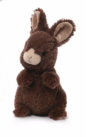 GUND Li'l Wispers™ Brown Bunny - Click Image to Close