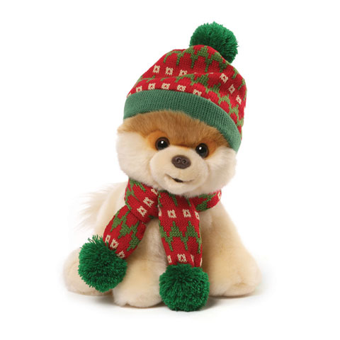 GUND Boo Holiday Hat and Scarf - Click Image to Close