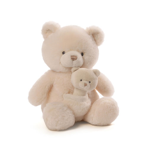 GUND Oh So Soft™ Bear and Rattle - Click Image to Close