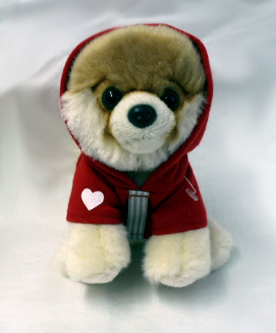 GUND Itty Bitty Boo Red Hoodie - Click Image to Close