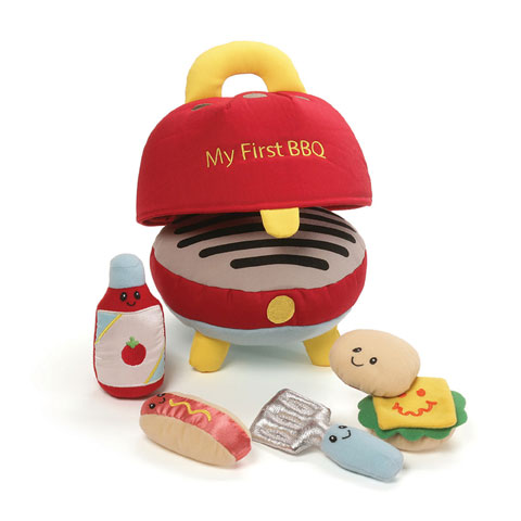 Gund My First BBQ Playset - Click Image to Close