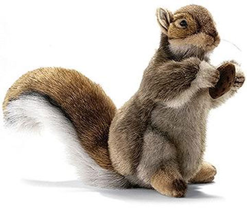 HANSA/Brown Squirrel With Nut - Click Image to Close