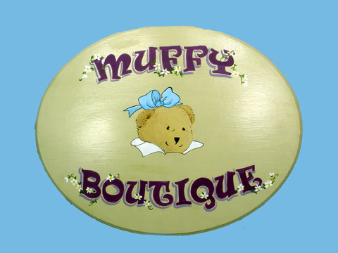 NABCO Muffy Boutique Sign - Click Image to Close