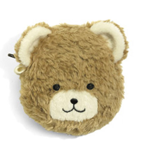 NABCO Bear Head Coin Purse - Click Image to Close