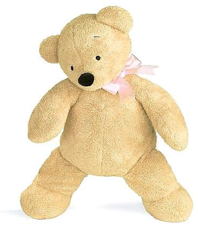 NABCO Smushy™ Bear Pink Ribbon 25" - Click Image to Close