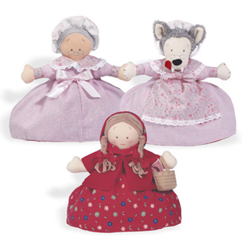 NABCO Topsy Turvy Doll Little Red Riding Hood - Click Image to Close