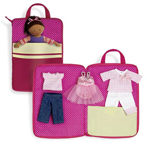 NABCO Rosy Cheeks™ Big Sister Doll & Travel Tote - Click Image to Close