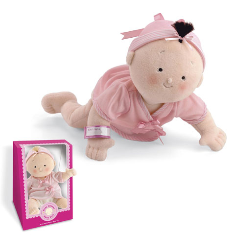 NABCO Rosy Cheeks™ Baby Girl Brunette Boxed - Click Image to Close