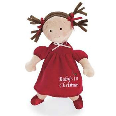 NABCO Little Princess™ Christmas Brunette - Click Image to Close