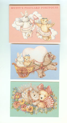 NABCO Muffy Mail Postcard Set - Click Image to Close