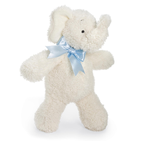 NABCO Smushy™ Elephant Blue Bow 12" - Click Image to Close