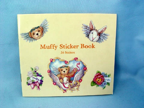 NABCO Muffy Mail Sticker Book - Click Image to Close