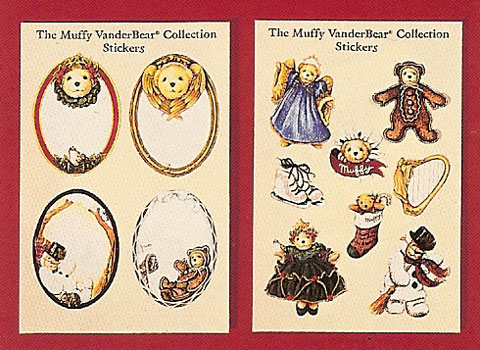 NABCO Muffy Holiday Stickers - Click Image to Close