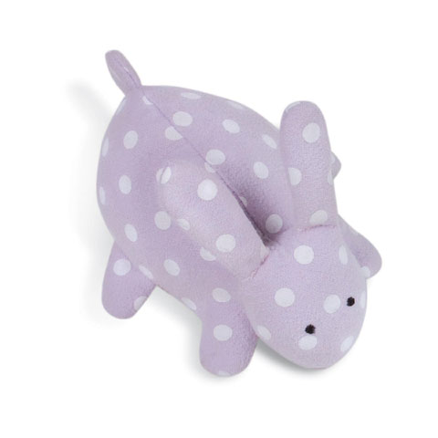 NABCO Squeaky Clean™ Purple Dot Bunny - Click Image to Close