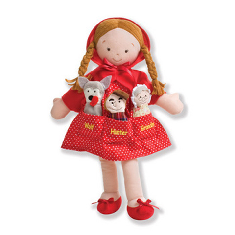 NABCO Dolly Pockets™ Little Red Riding Hood - Click Image to Close