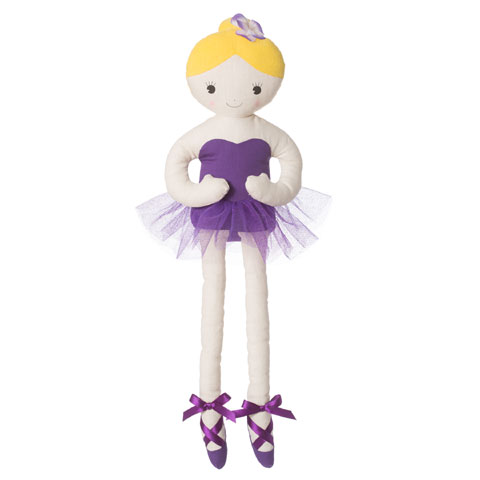 NABCO Ballerina En Pointe Purple - Click Image to Close