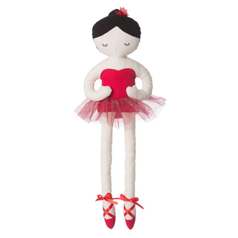 NABCO Ballerina En Pointe Red - Click Image to Close