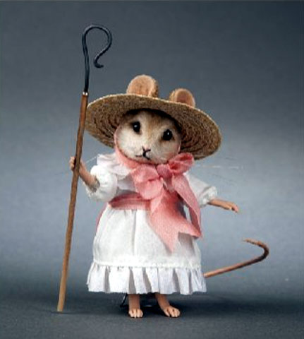 R.John Wright Little Bo-Peep Mouse™ - Click Image to Close