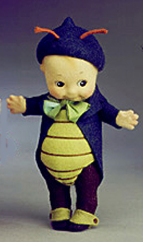 R. John Wright Kewpie® Peeper Bug* - Click Image to Close