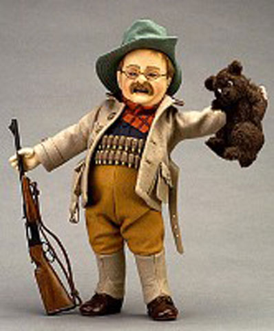 R. John Wright Teddy Roosevelt - Mississippi Bear Hunt - Click Image to Close