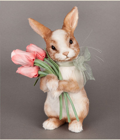 R. John Wright Tulip Bunny - Click Image to Close