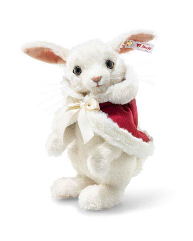 STEIFF Christmas Rabbit - Click Image to Close