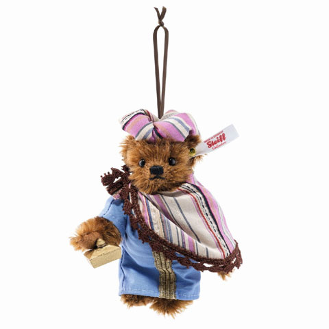 STEIFF Balthasar Teddy Bear Ornament - Click Image to Close