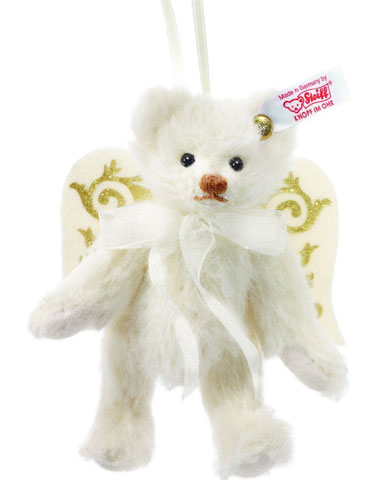 STEIFF White Angel Ornament - Click Image to Close