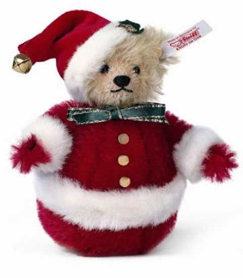 STEIFF Christmas Roly Poly Santa 2003* - Click Image to Close