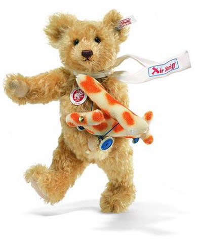 STEIFF Teddy With 'Rackerplan' - Click Image to Close