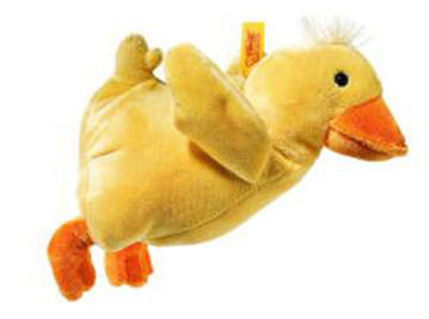 STEIFF Baby Chicken Rattle - Click Image to Close