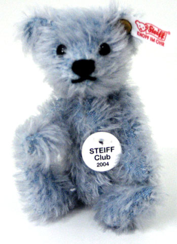 STEIFF CLUB GIFT Light Blue Bear 2004* - Click Image to Close