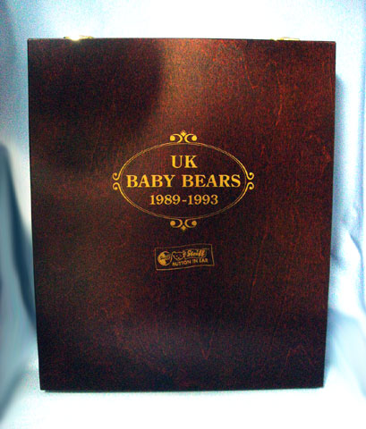 STEIFF UK Baby Bears Case 1989-1993 - Click Image to Close