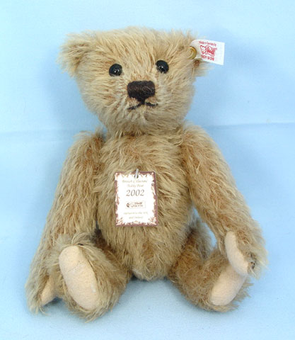 STEIFF UK British Collector's Baby Bear 2002 - Click Image to Close