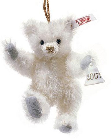 STEIFF Christmas Lladro Bear Ornament 2007 - Click Image to Close