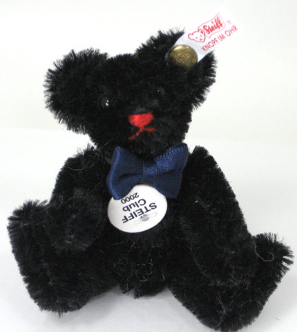 STEIFF CLUB GIFT Black Bear 2000 - Click Image to Close